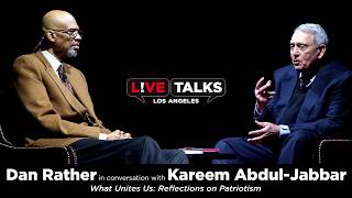 Dan Rather in conversation with Kareem Abdul-Jabbar at Live Talks Los Angeles