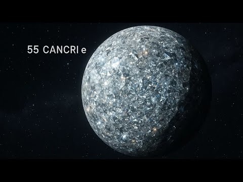 Il pianeta fatto di diamanti: 55 Cancri e è un mondo di diamanti o un pianeta di lava?