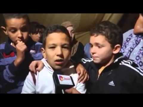 رسالة طفل جزائري طرد من منزله بحيدرة بعد قرار طرد في حق عائلته