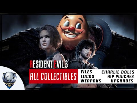 Resident Evil 3 Remake Collectible Locations (Charlie Dolls, Files, Lock, Safes, Weapons & Upgrades)