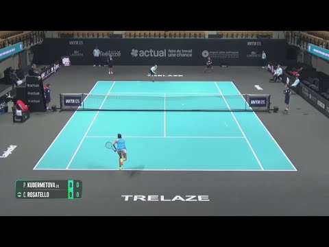 Polina Kudermetova vs Camilla Rosatello | Open Angers Loire Trélazé 2025 | Round of 32