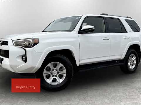 2023 Toyota 4Runner 4WD in White for sale at McPhillips Toyota in Winnipeg, MB