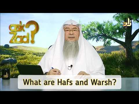Revelation of Quran in 7 styles (Ahruf..) What are Hafs & Warsh? - Assim al hakeem