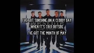 Westlife - My Girl (Lyrics)