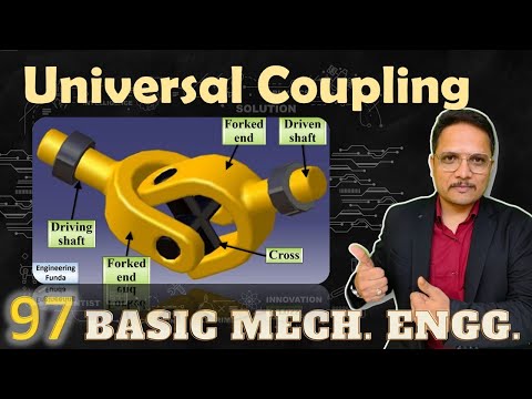 Universal Coupling Hooke s Joint Cardan Joint Flexible Coupling Working of Coupling