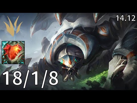 Skarner Jungle vs Kindred - EUW Grandmaster | Patch 14.12