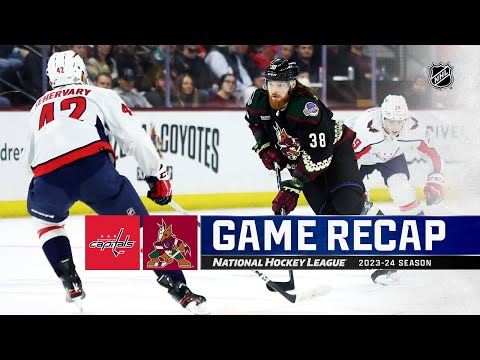 Capitals @ Coyotes 12/4 | NHL Highlights 2023