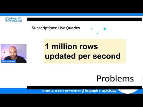 Apidays GraphQL Scale 2022 -Streaming Events vs Live Queries, a deeper look at Subscription Patterns