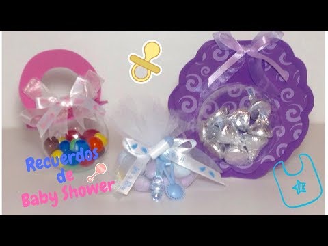 RECUERDOS PARA BABY SHOWER / DIY