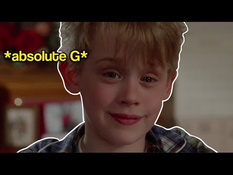 kevin mcallister being the funniest kid EVER for 6 minutes straight…