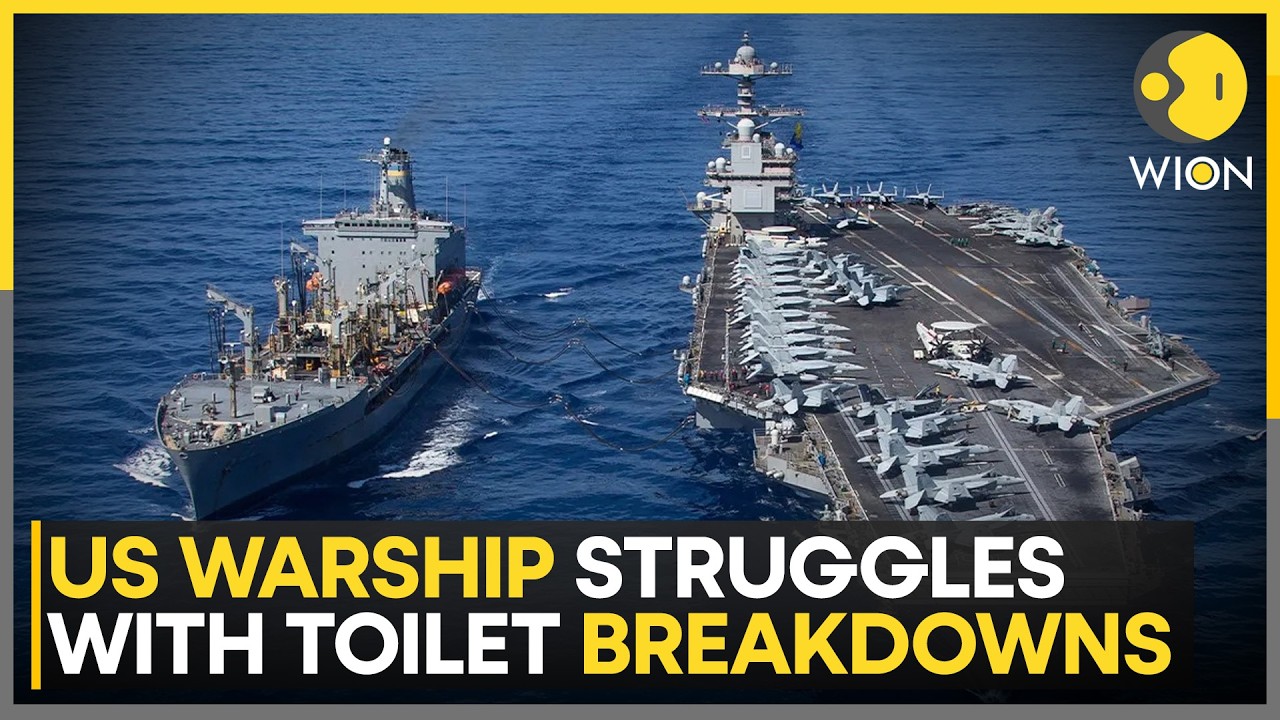 World's Most Advanced Supercarrier USS Gerald R Ford Faces Maintenance Crisis | WION