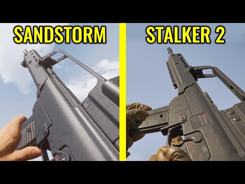 Stalker 2 vs Insurgency Sandstorm - Weapons Comparison