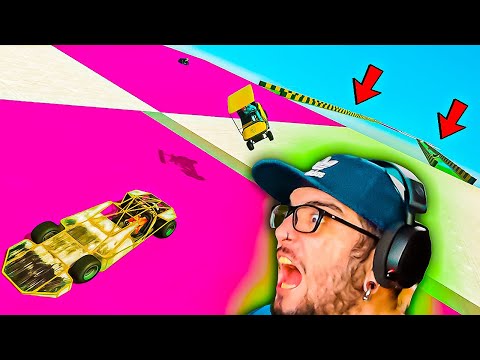 CORRIDA VAI E VOLTA COM 2 CAMINHOS ! EXTREMAMENTE DIFÍCIL COM NIKKI !! - GTA V ONLINE - GTA 5 ONLINE