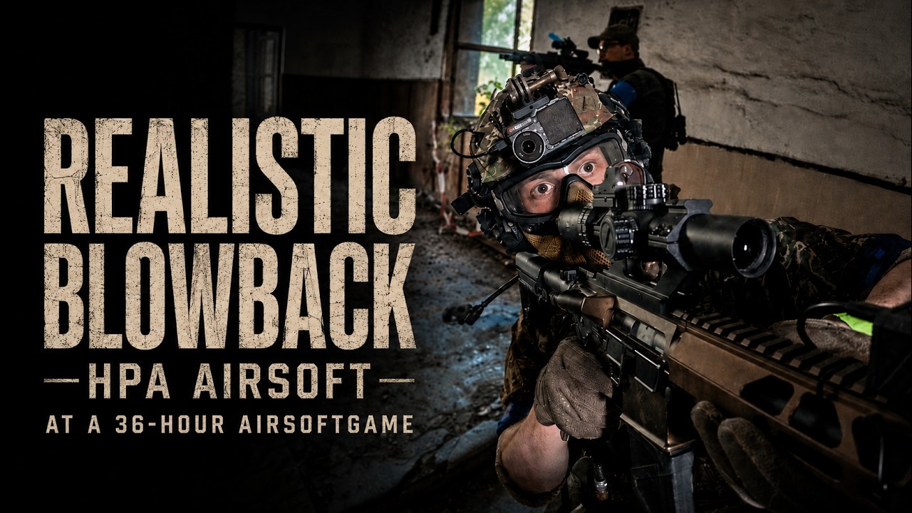 Novritsch SSQ4 GBBR – realistyczny odrzut na wideo
