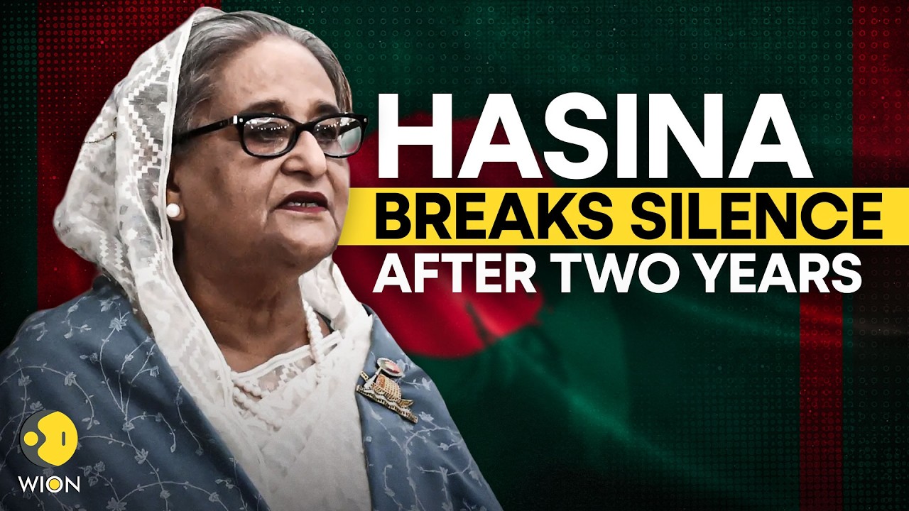 Sheikh Hasina LIVE Speech | Hasina Holds First Media Address in Nearly Two Years |Tarique Vs Hasina