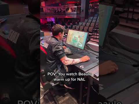 POV: you watch beaulo warmup for NAL #Shorts