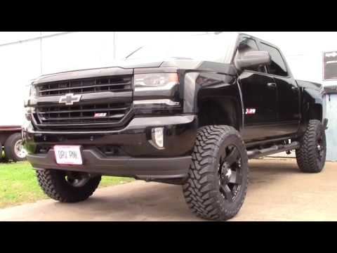 Silverado Midnight Edition, 6.5" Lift Kit, Super Lift, Reklez Suspension Works