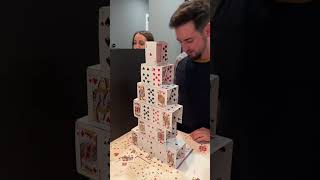 Card Castle Challenge - #magic #magician #illusion #challenge @growithjessie