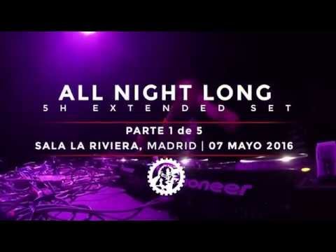 Video-set Dj Pepo presents ORIGINAL TECHNO format ALL NIGHT LONG 5h Set part 1 @ La Riviera Madrid