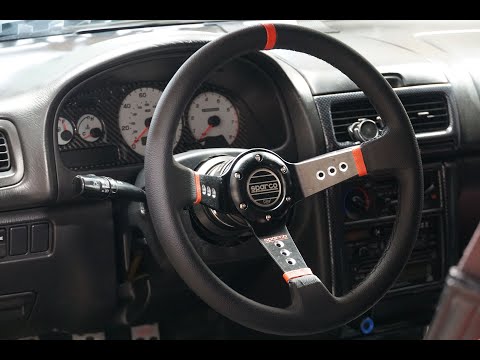 Sparco Steering Wheel and NRG Quick Release Install HORN WORKS 1999  Impreza | 2.5 RayS | Vlog 36