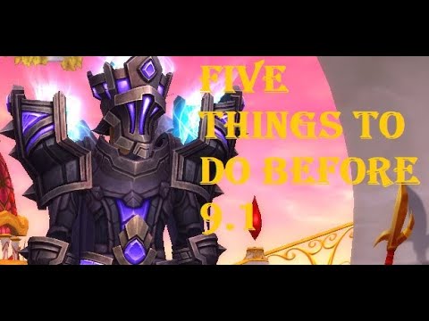 5 Things to do before 9.1