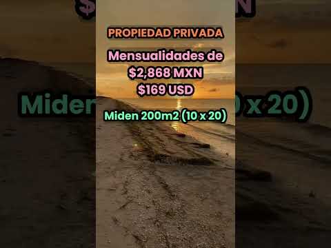 VENDO TERRENO EN PLAYA PROGRESO YUCATAN #terreno #yucatán #progreso  #inversion #terrenosbaratos