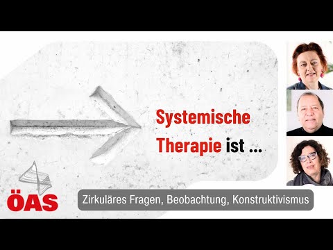 Systemische Therapie ist... Zirkuläres Fragen, Beobachtung, Konstruktivismus