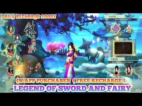 Legend of Sword and Fairy MMORPG - In App Purchases Daily 2000¥