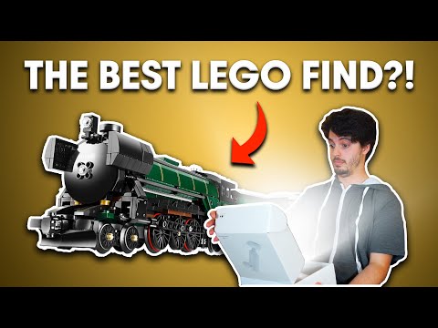 Rare LEGO Trains and NEW Way to Clean Them (Clean My Bricks Vacuum Review)