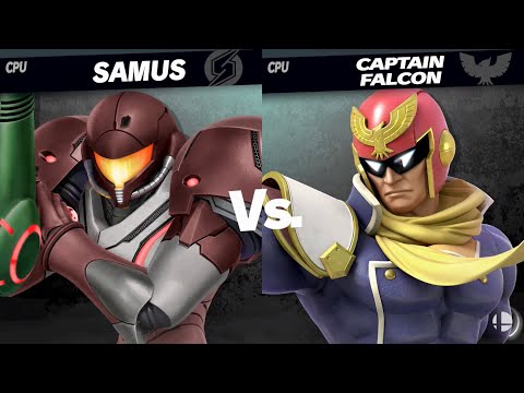 Super Smash Bros. Ultimate - Samus vs Captain Falcon