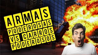 TESTE REAL INCRÍVEL; tiros e granadas em carros Super Resistentes!!