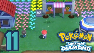 Pokemon Brilliant Diamond - Welcome to Floaroma Town! - part 11