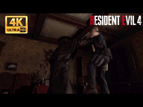 Ada saves Leon from Bitores Mendez - Resident Evil 4 Remake (4K 60FPS)