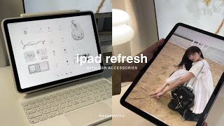 ipad refresh ft. esr accessories: back to school prep, what's in my bag, pinterest inspired