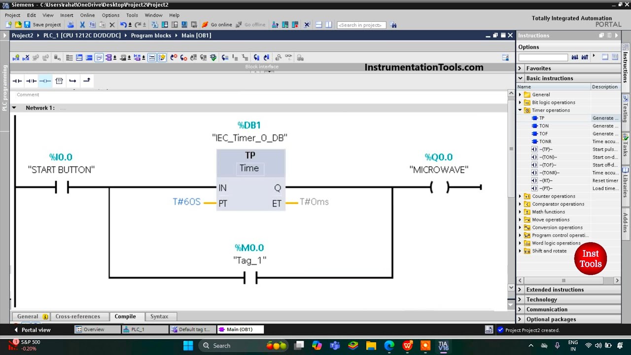 How to Add Time Extension in Siemens PLC? - Programming for Timers