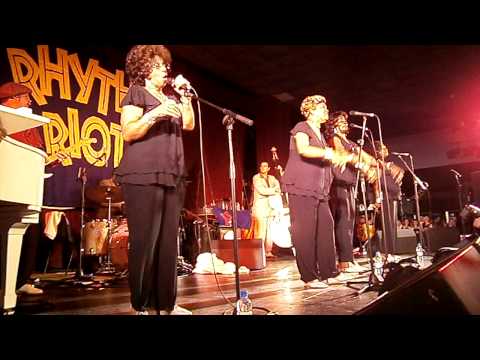 The Bobbettes Mr Lee & I Shot Mr Lee at Rhythm Riot 2011