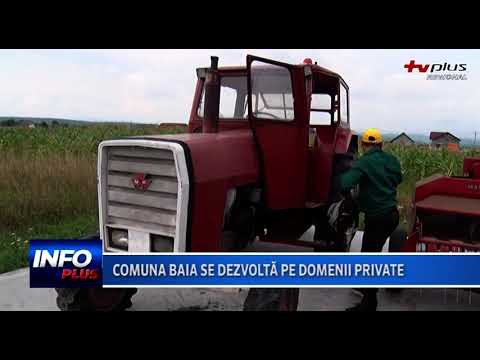 Comuna Baia se dezvoltă pe domenii private