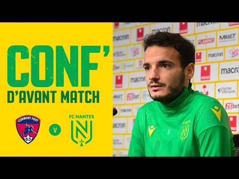 Pedro Chirivella avant Clermont Foot 63 - FC Nantes