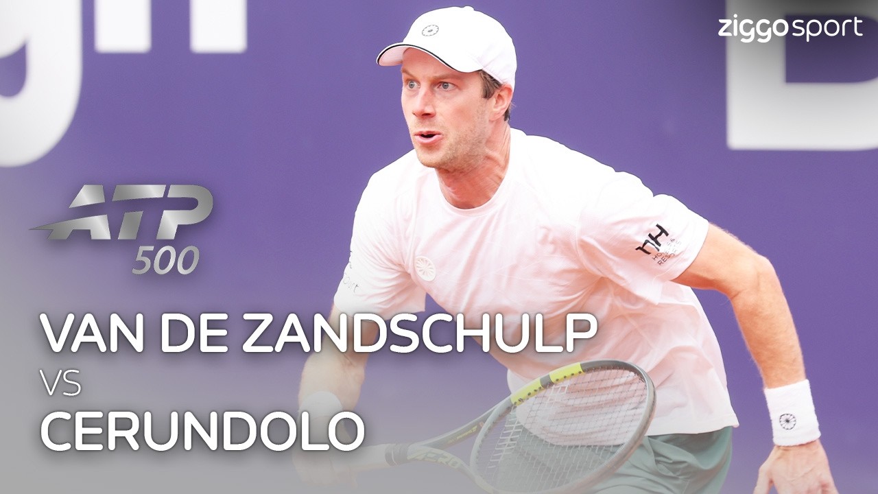 BOTIC MOET AAN DE BAK TEGEN CERUNDOLO! 🎾🇳🇱 | Van de Zandschulp - Cerundolo | ATP 500 München 2026