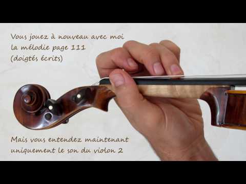 Volume 1 cours 129 / 133 - Duo filles forges - Apprendre le Violon avec olivier Lesseur