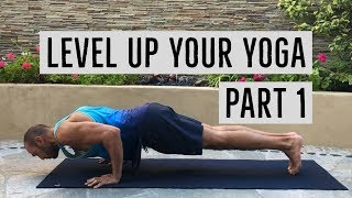 How to Intensify Pushups (Chaturanga) to get MAD Strong in Yoga Class or Calisthenics