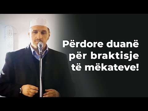 Përdore duanë për braktisje të mëkateve - Hoxhë Enis Rama