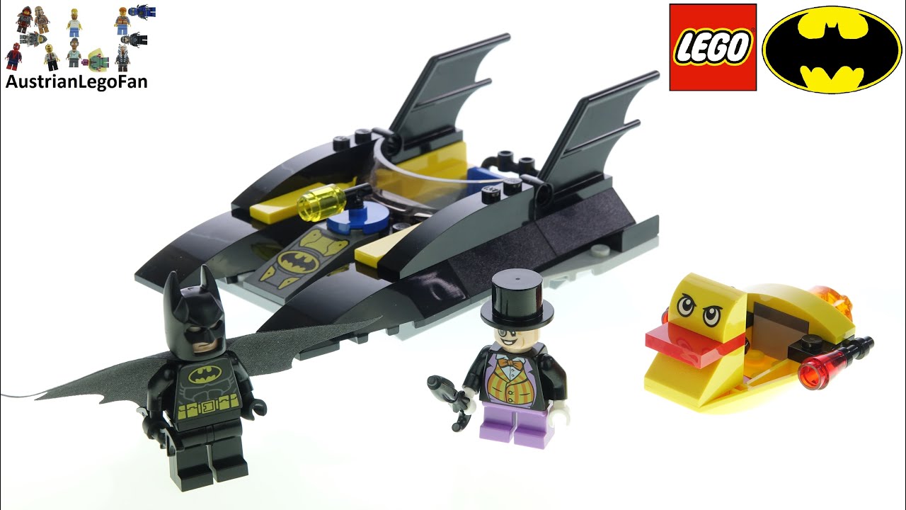 Lego DC - Perseguição De Pinguim Em Batbarco - 76158