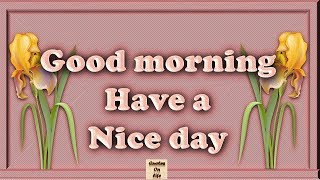 Good Morning wishes animated ecard greetings whatsapp video with motivational and inspirational