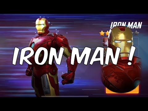 IRON MAN UNLOCK, LEVEL UP + GEAR TIER UP! - Marvel Strike Force