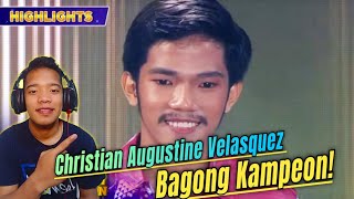 KASTILYONG BUHANGIN - CHRISTIAN VELASQUEZ | TAWAG NG TANGHALAN TODAY | Mr. Pajantoy