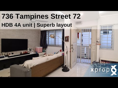 736 Tampines Street 72 | HDB 4A unit with superb layout