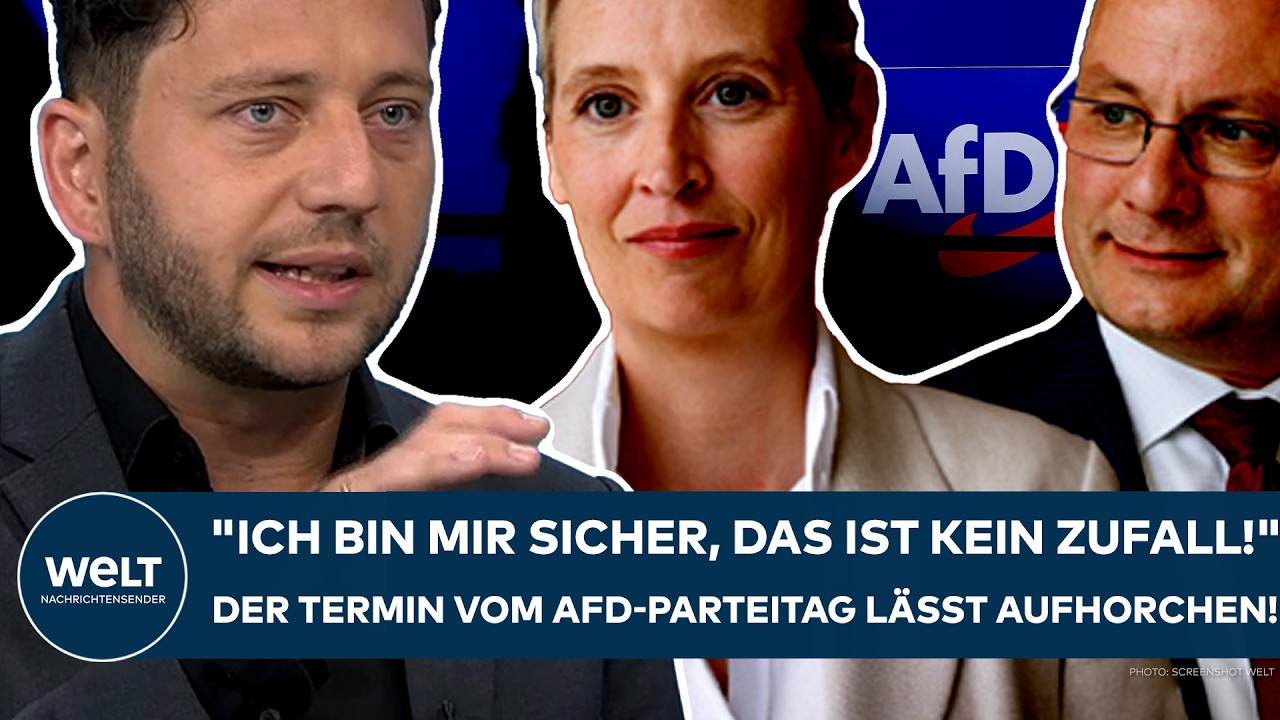 BANASZAK: "Ich bin mir sicher, das ist kein Zufall!" Der Termin vom AfD-Parteitag lässt aufhorchen!