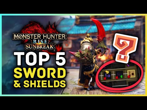 Monster Hunter Rise Sunbreak - Top 5 Sword & Shields
