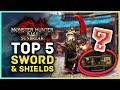 Monster Hunter Rise Sunbreak - Top 5 Sword & Shields